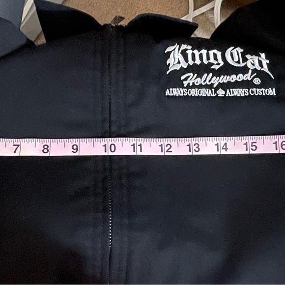 Hollywood King Cat car jacket pin up rockabilly - Picture 7 of 9